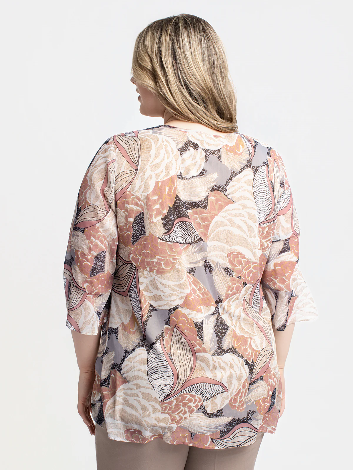Blouse ample à manches 3/4 - Image 5
