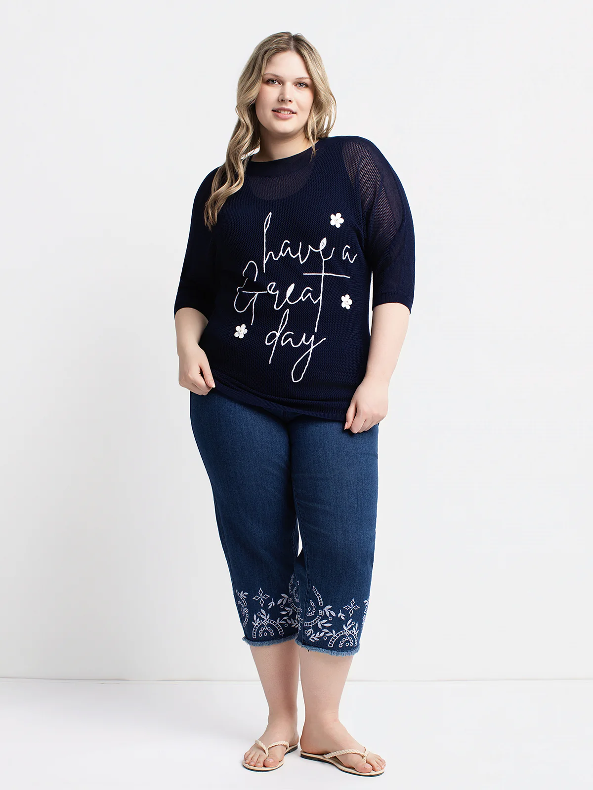 Capri en denim