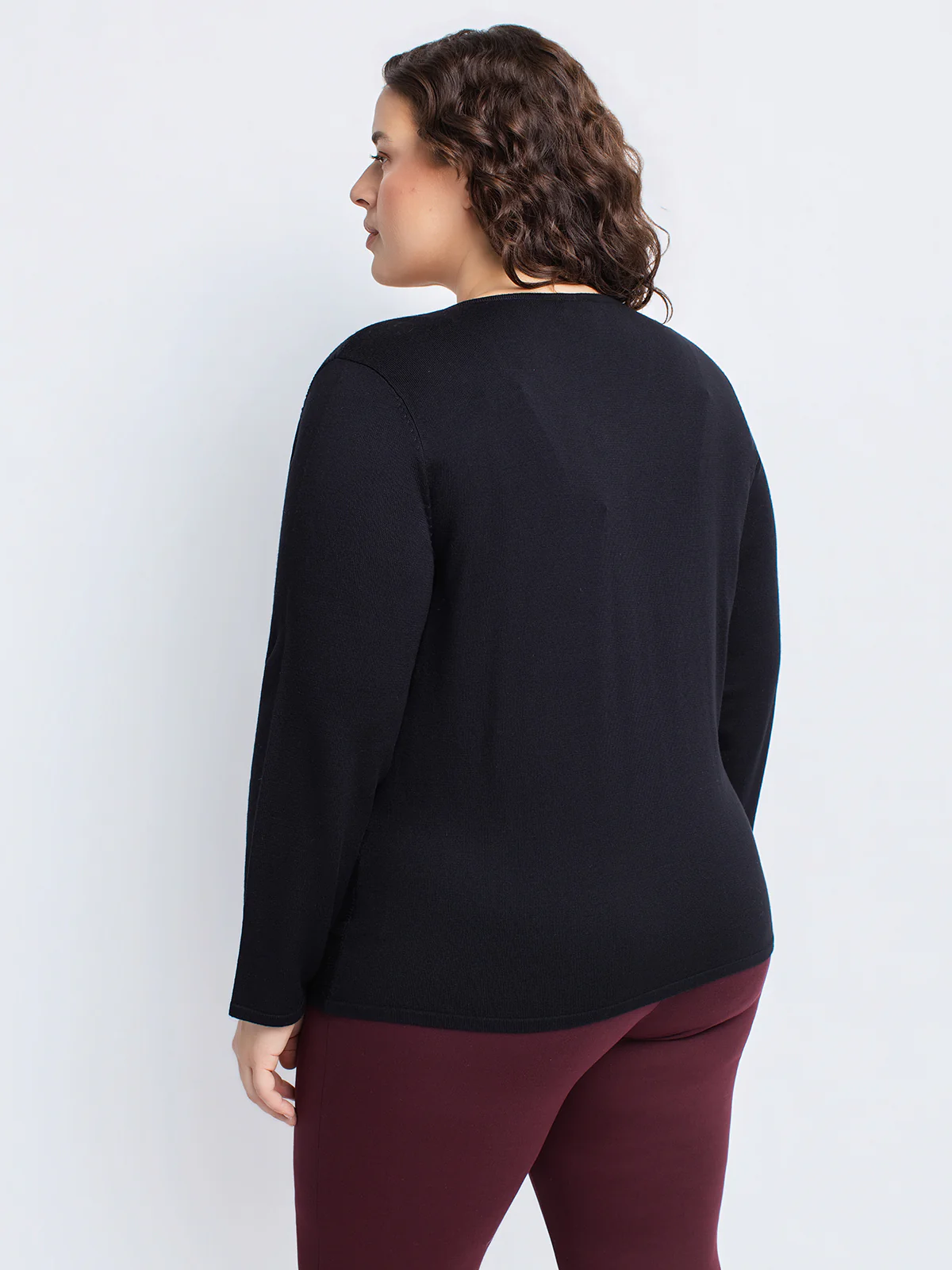 Cardigan en tricot ottoman - Image 3