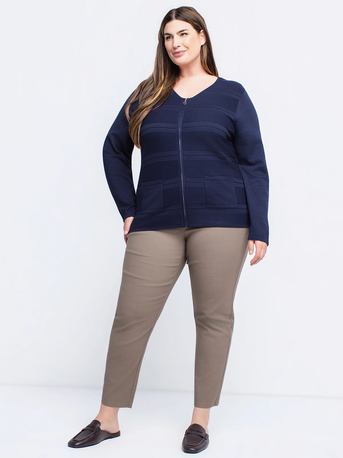 Cardigan en tricot ottoman - Image 5