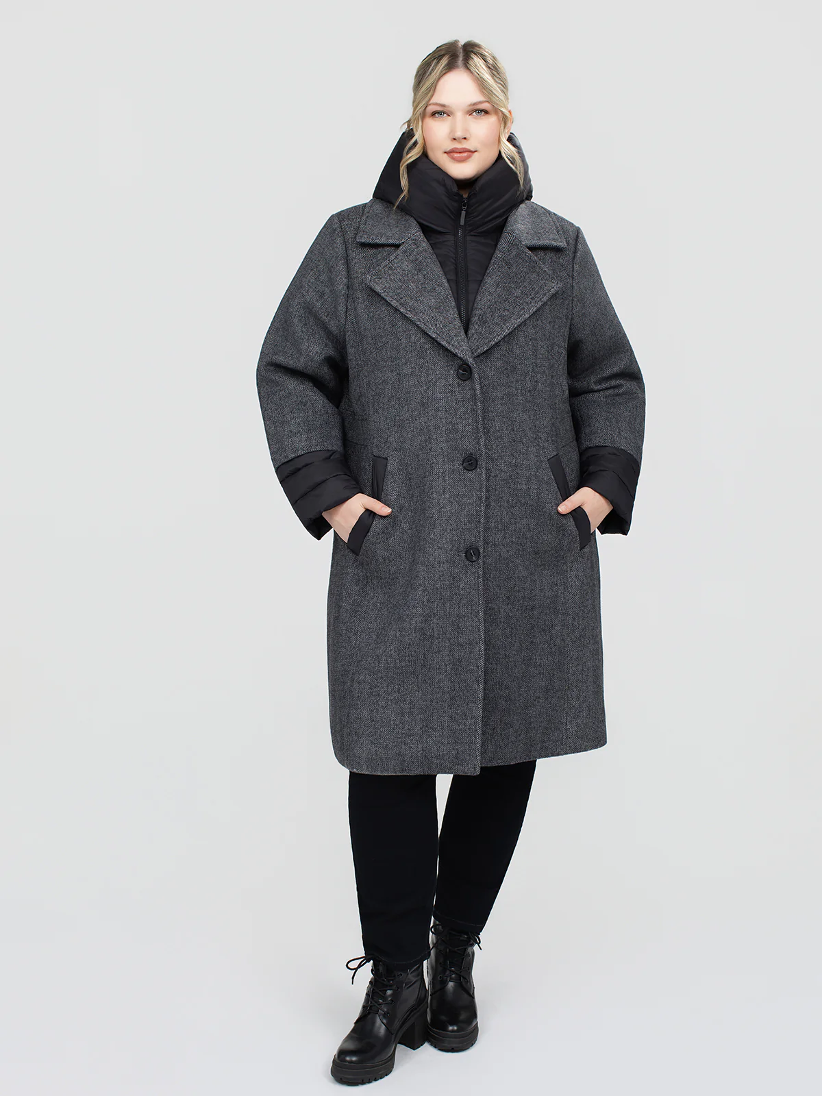 Manteau long semi-ajusté - Image 2
