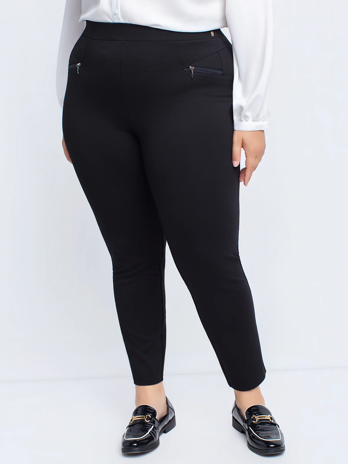 Pantalon ajusté à enfiler - Petite - Image 11