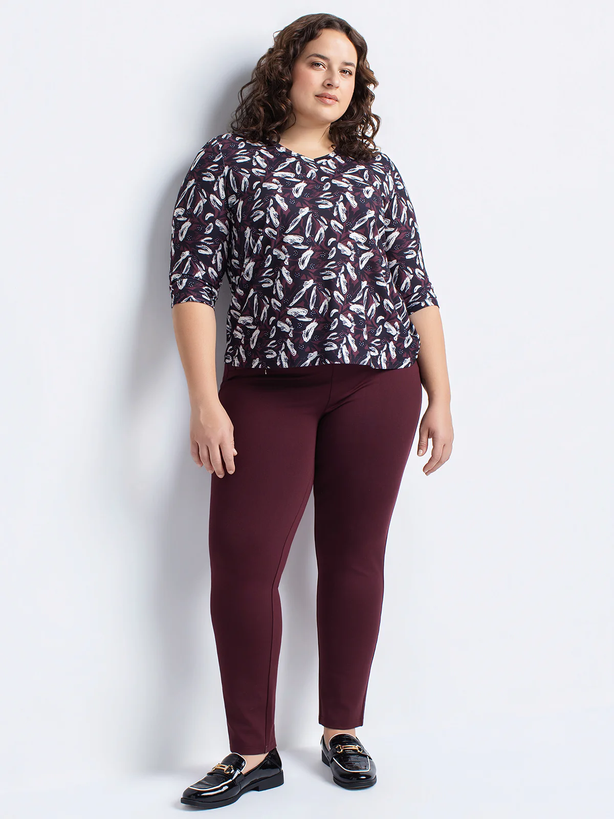 Pantalon ajusté à enfiler - Petite - Image 4