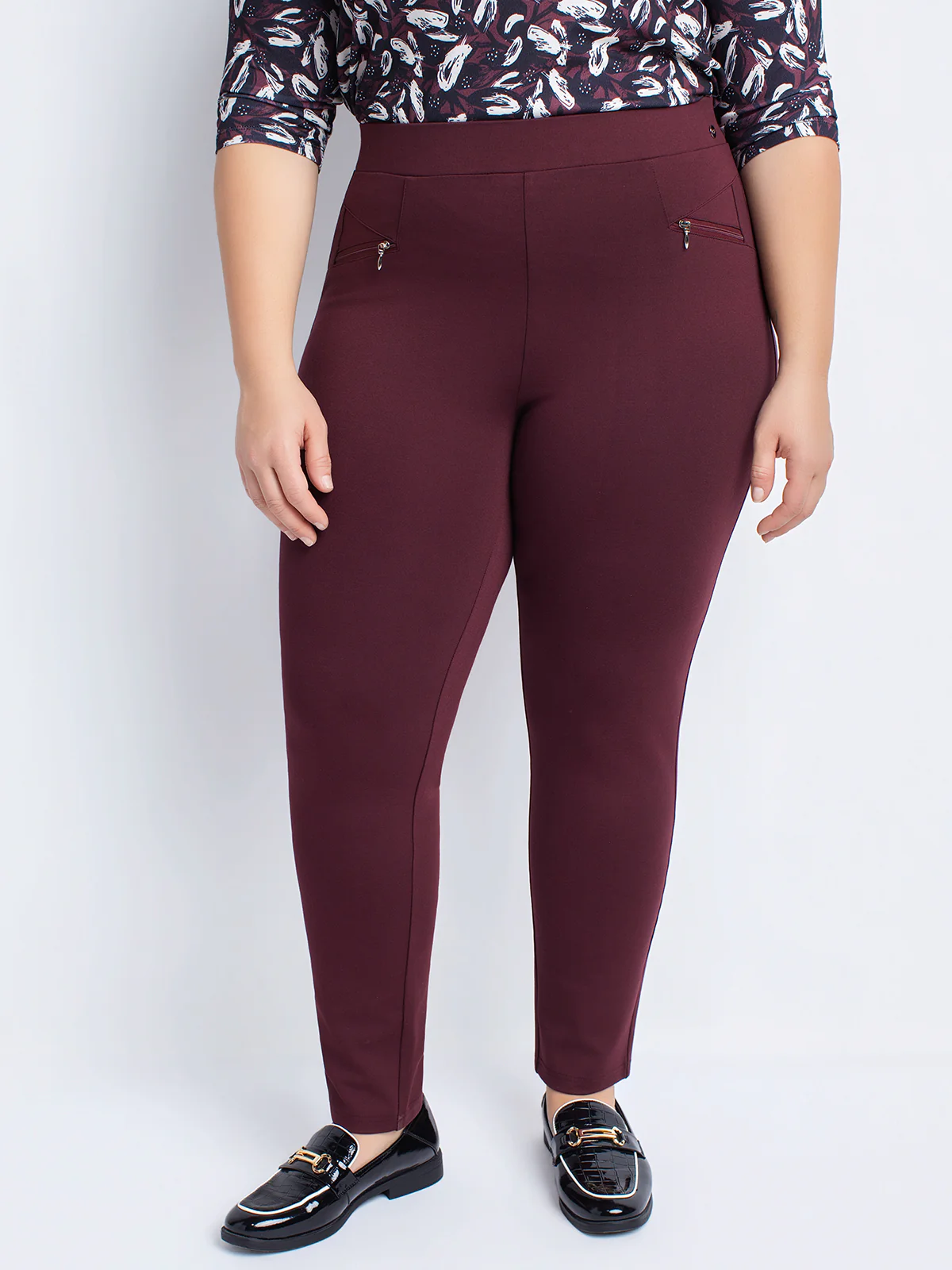 Pantalon ajusté à enfiler - Petite - Image 5