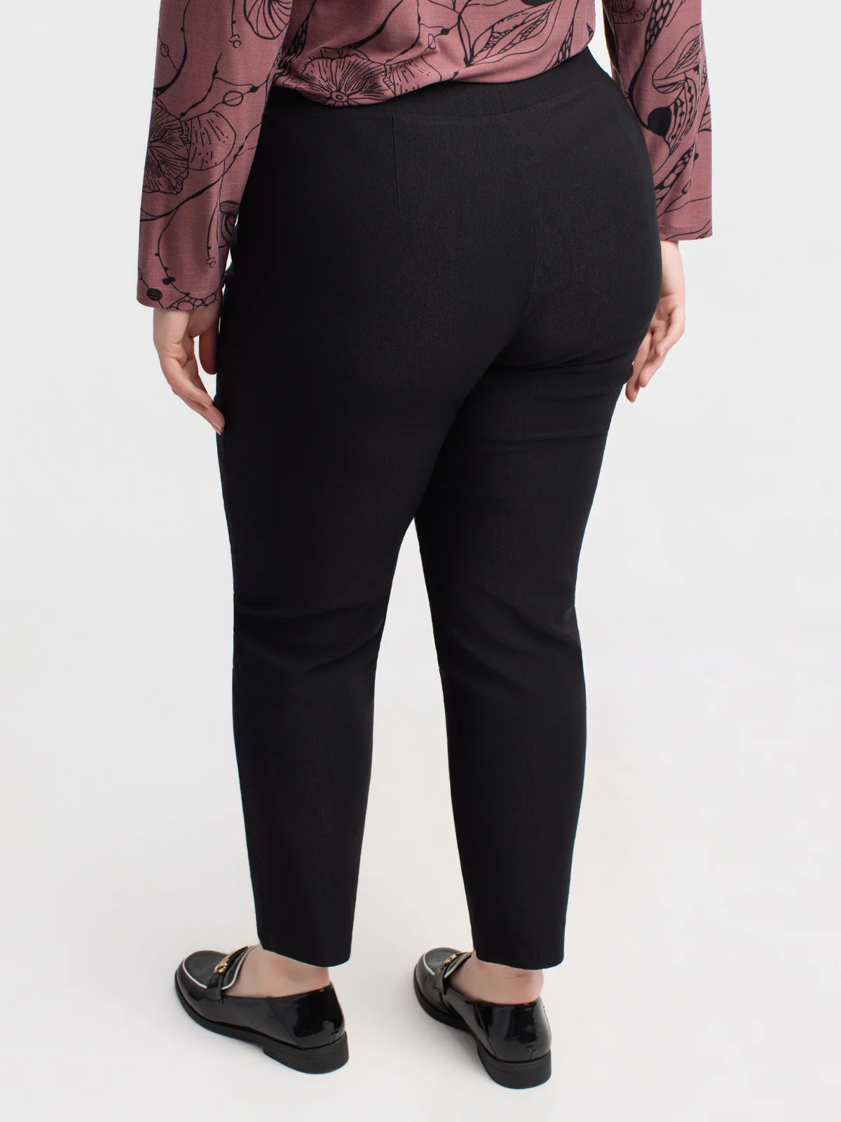 Pantalon étroit ajusté à enfiler - Petite - Image 3