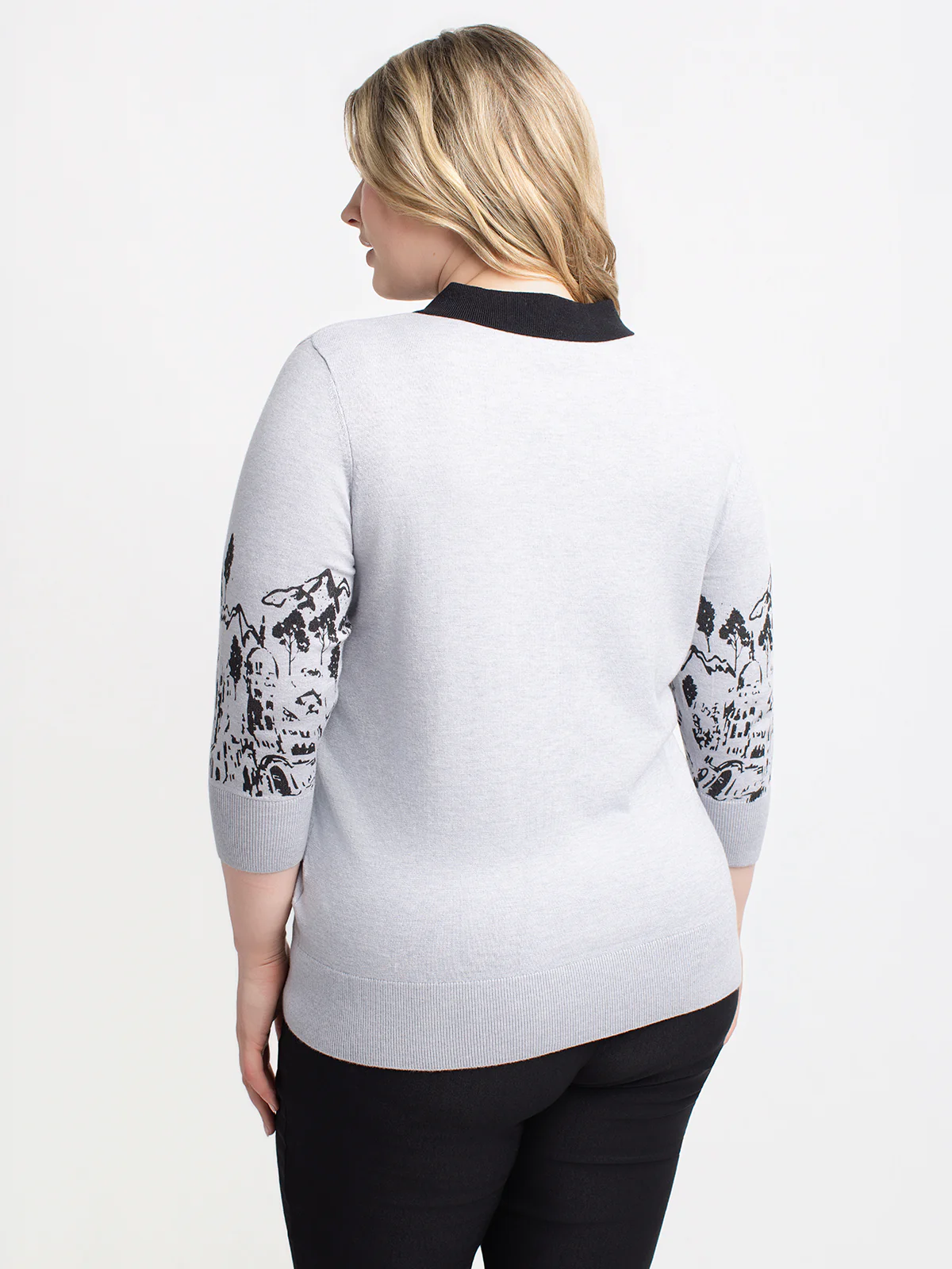 Pull à manches 3/4 - Image 3