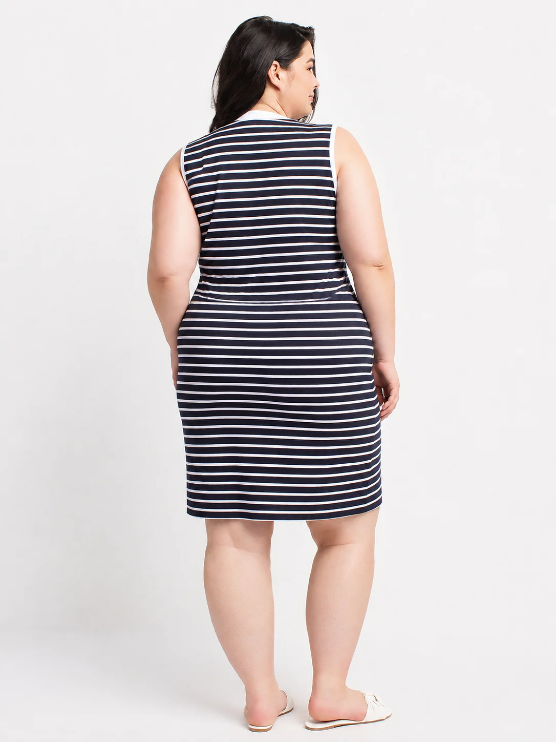 Robe midi en tricot - Image 3
