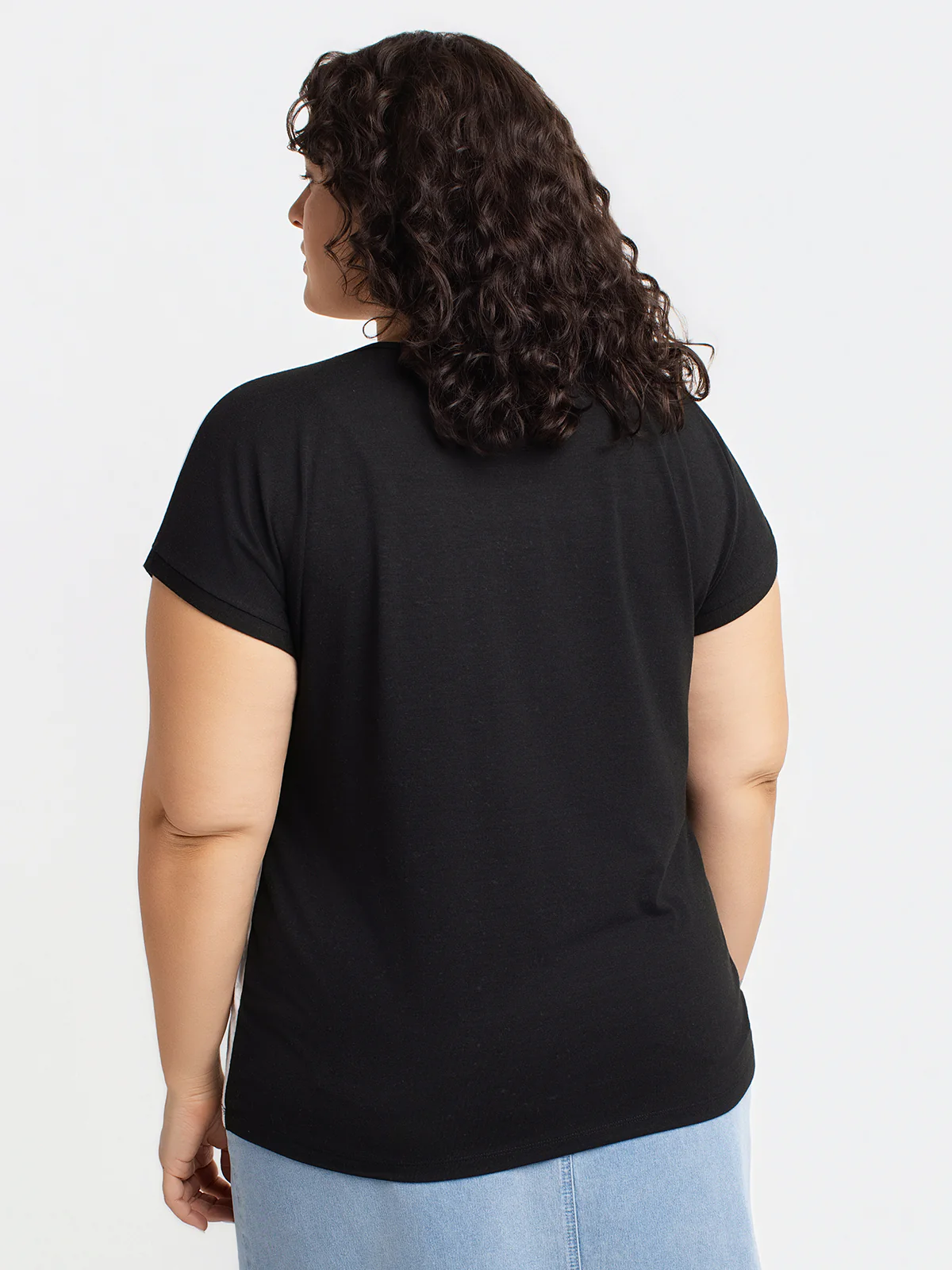 T-shirt ample à manches courtes - Image 3