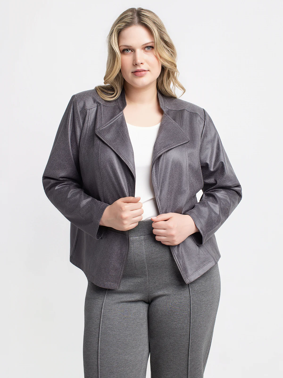 Veste écourtée ajustée - Image 10