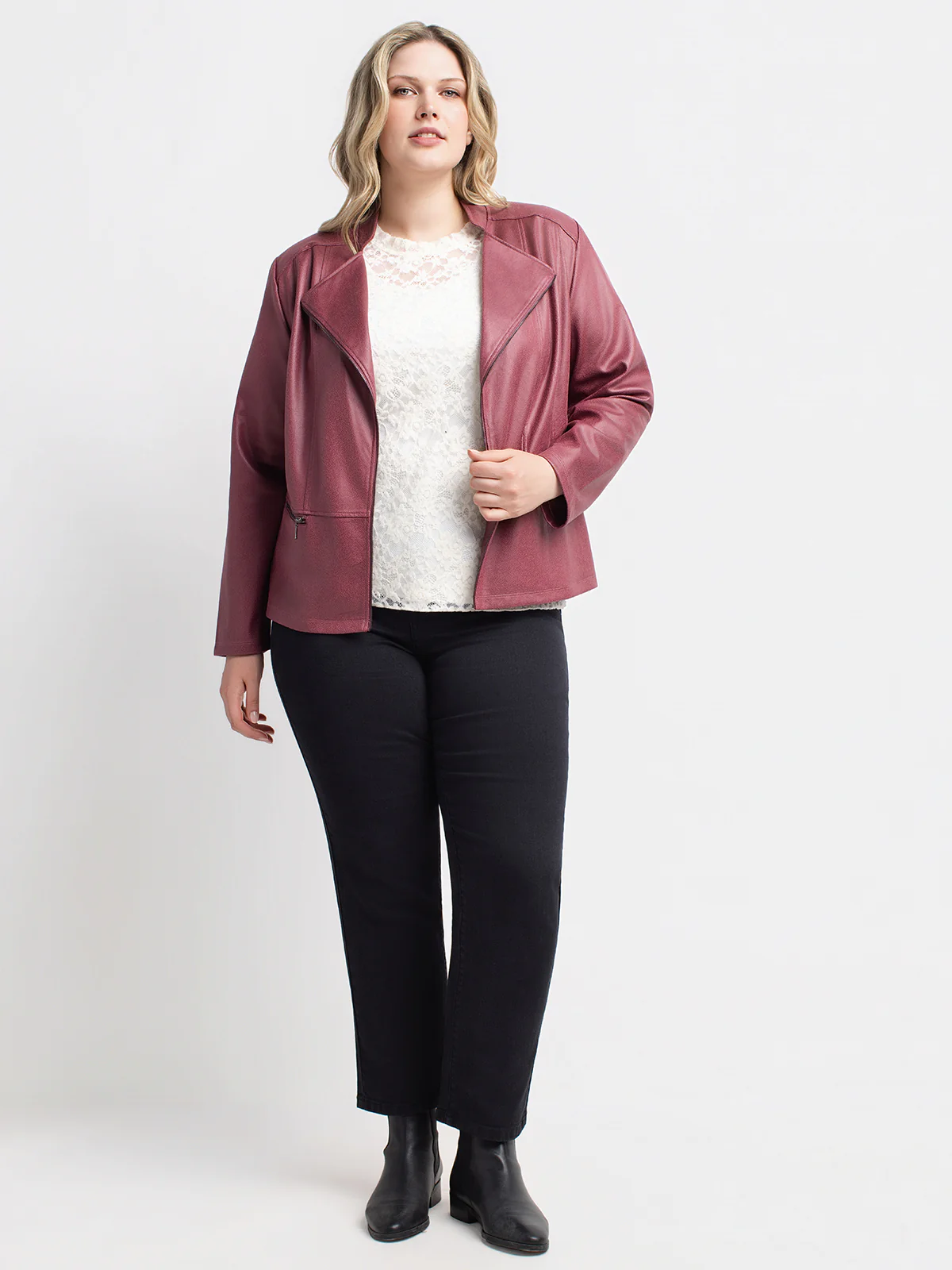 Veste écourtée ajustée - Image 13